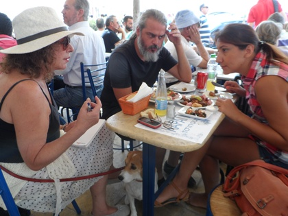 Τούρκοι δημοσιογράφοι Αίγινα